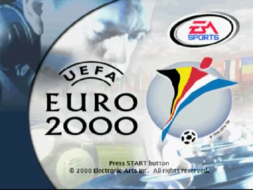 UEFA Euro 2000 (EU) screen shot title